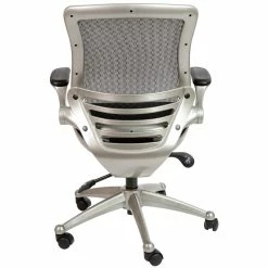 Top 10 🔔 Flash Furniture Mid-Back Mesh Office Swivel Chair In Black And Graphite 🌟 -Deals Writing Desks Store 2283404 13 L
