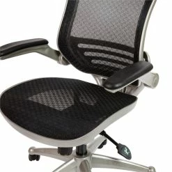 Top 10 🔔 Flash Furniture Mid-Back Mesh Office Swivel Chair In Black And Graphite 🌟 -Deals Writing Desks Store 2283404 14 L
