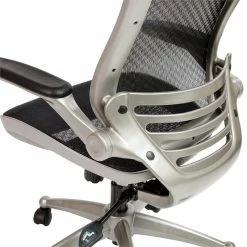 Top 10 🔔 Flash Furniture Mid-Back Mesh Office Swivel Chair In Black And Graphite 🌟 -Deals Writing Desks Store 2283404 15 L
