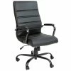 Best Pirce 🧨 Flash Furniture Leather High Back Office Chair In Black 😍