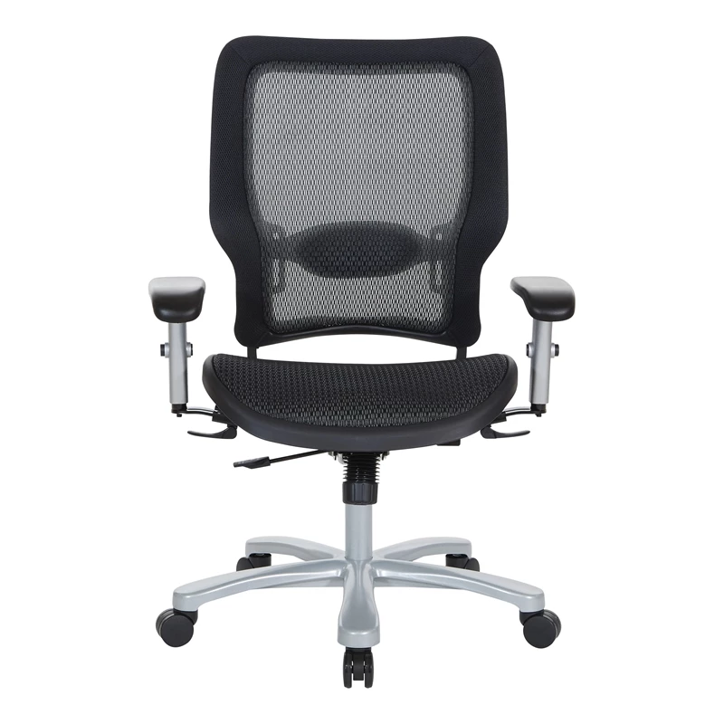 Top 10 😍 Office Star Air Grid Seat And Back Big & Tall Chair In Black Fabric 🔥 5 Top 10 😍 Office Star Air Grid Seat And Back Big & Tall Chair In Black Fabric 🔥 - Image 3