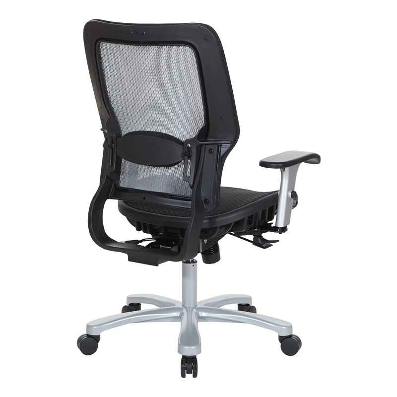 Top 10 😍 Office Star Air Grid Seat And Back Big & Tall Chair In Black Fabric 🔥 8 Top 10 😍 Office Star Air Grid Seat And Back Big & Tall Chair In Black Fabric 🔥 - Image 6