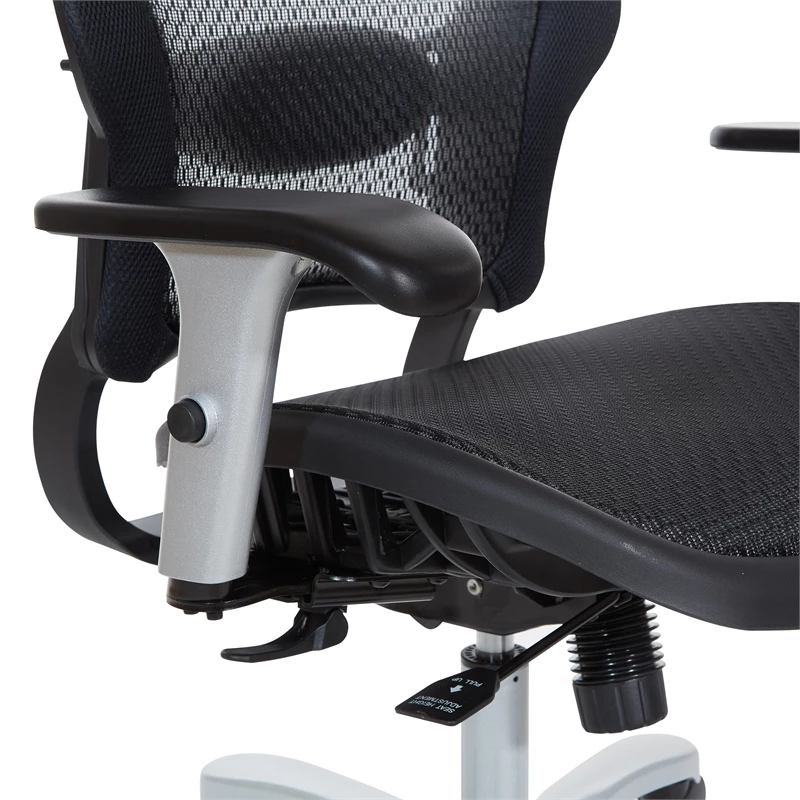 Top 10 😍 Office Star Air Grid Seat And Back Big & Tall Chair In Black Fabric 🔥 10 Top 10 😍 Office Star Air Grid Seat And Back Big & Tall Chair In Black Fabric 🔥 - Image 8