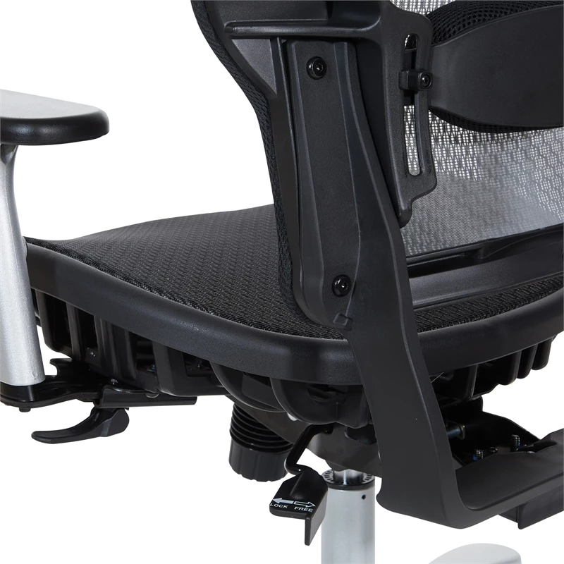 Top 10 😍 Office Star Air Grid Seat And Back Big & Tall Chair In Black Fabric 🔥 11 Top 10 😍 Office Star Air Grid Seat And Back Big & Tall Chair In Black Fabric 🔥 - Image 9