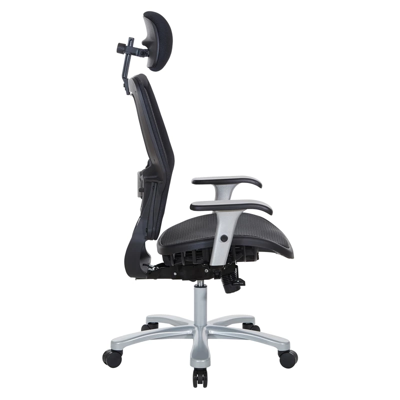 Best Pirce 💯 Office Star Air Grid Big & Tall Ergonomic Chair With Adjustable Headrest In Black Fabric ✨ 6 Best Pirce 💯 Office Star Air Grid Big & Tall Ergonomic Chair With Adjustable Headrest In Black Fabric ✨ - Image 4
