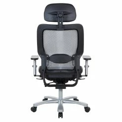 Best Pirce 💯 Office Star Air Grid Big & Tall Ergonomic Chair With Adjustable Headrest In Black Fabric ✨ 18 Best Pirce 💯 Office Star Air Grid Big & Tall Ergonomic Chair With Adjustable Headrest In Black Fabric ✨ -Deals Writing Desks Store 2293143 4 L