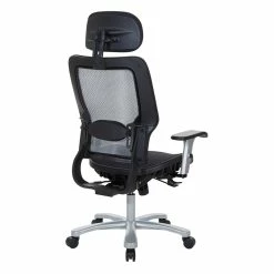 Best Pirce 💯 Office Star Air Grid Big & Tall Ergonomic Chair With Adjustable Headrest In Black Fabric ✨ 19 Best Pirce 💯 Office Star Air Grid Big & Tall Ergonomic Chair With Adjustable Headrest In Black Fabric ✨ -Deals Writing Desks Store 2293143 5 L