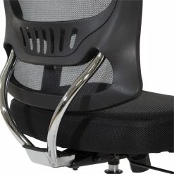 Best deal ⭐ Office Star Mesh Back & Seat Locking Tilt Task Chair With Chrome Base In Black Fabric 😉 -Deals Writing Desks Store 2293145 7 L