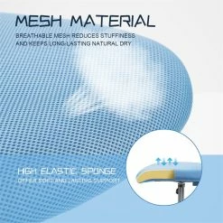 Best deal ✨ Costway Sponge Adjustable Mid Back Swivel Armless Office Chair In Blue ✨ -Deals Writing Desks Store 2326455 7 L