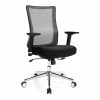 Cheap 😍 Costway PP And Sponge Ergonomic Mesh Office Chair With Armrest In Black 🎁 -Deals Writing Desks Store 2326565 L