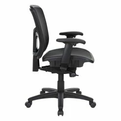 Buy ✨ Office Star ProGrid Back Manager's Chair With Adjustable Arms In Black Fabric 😀 -Deals Writing Desks Store 2390188 2 L
