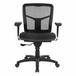 Buy ✨ Office Star ProGrid Back Manager's Chair With Adjustable Arms In Black Fabric 😀 -Deals Writing Desks Store 2390188 6 L