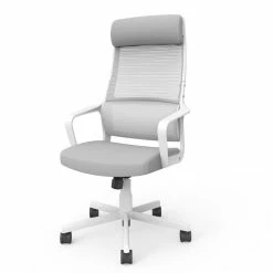 Buy 💯 Furniture Of America Tilah Metal And Mesh Adjustable Office Chair In Gray 🎁 -Deals Writing Desks Store 2393914 1 L