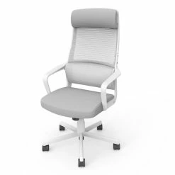 Buy 💯 Furniture Of America Tilah Metal And Mesh Adjustable Office Chair In Gray 🎁 -Deals Writing Desks Store 2393914 3 L