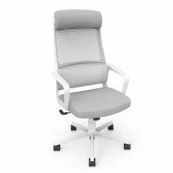 Buy 💯 Furniture Of America Tilah Metal And Mesh Adjustable Office Chair In Gray 🎁 -Deals Writing Desks Store 2393914 9 L