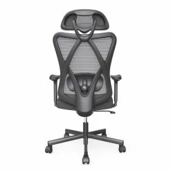 Cheap ⭐ Furniture Of America Domie Metal And Mesh Adjustable Office Chair In Black 😀 -Deals Writing Desks Store 2393917 5 L
