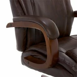 Top 10 🔥 La-Z-Boy Office La-Z-Boy Big And Tall Edmonton Executive Office Chair Brown 🔔 -Deals Writing Desks Store 2404151 20 L