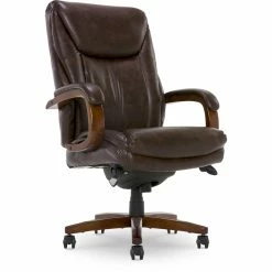 Top 10 🔥 La-Z-Boy Office La-Z-Boy Big And Tall Edmonton Executive Office Chair Brown 🔔 -Deals Writing Desks Store 2404151 25 L