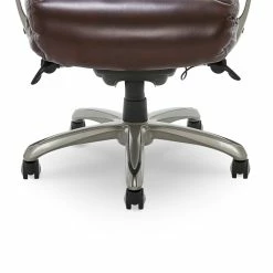 Best Pirce 😍 La-Z-Boy Office La-Z-Boy Cantania Executive Office Chair With AIR Technology In Brown 😀 -Deals Writing Desks Store 2404152 19 L