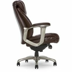 Best Pirce 😍 La-Z-Boy Office La-Z-Boy Cantania Executive Office Chair With AIR Technology In Brown 😀 -Deals Writing Desks Store 2404152 23 L