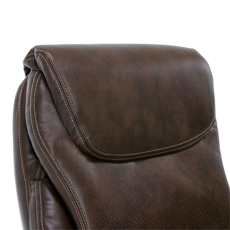 Best deal ๐ La-Z-Boy Office La-Z-Boy Hyland Executive Office Chair With AIR Lumbar Technology Mahogany Brown ๐ฅฐ 6 Best deal ๐ La-Z-Boy Office La-Z-Boy Hyland Executive Office Chair With AIR Lumbar Technology Mahogany Brown ๐ฅฐ - Image 4