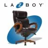 Buy 👍 La-Z-Boy Office La-Z-Boy Big And Tall Trafford Executive Office Chair With AIR Lumbar Brown 🥰 -Deals Writing Desks Store 2404154 16 L