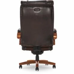 Buy 👍 La-Z-Boy Office La-Z-Boy Big And Tall Trafford Executive Office Chair With AIR Lumbar Brown 🥰 -Deals Writing Desks Store 2404154 29 L