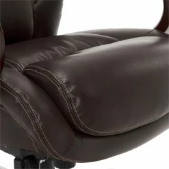 Cheap 🎁 La-Z-Boy Office La-Z-Boy Bellamy Executive Office Chair In Brown Bonded Leather 😀 -Deals Writing Desks Store 2404155 29 L