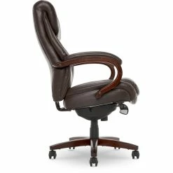Cheap 🎁 La-Z-Boy Office La-Z-Boy Bellamy Executive Office Chair In Brown Bonded Leather 😀 -Deals Writing Desks Store 2404155 34 L