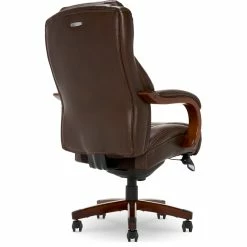 Promo 🥰 La-Z-Boy Office La-Z-Boy Delano Big & Tall Executive Office Chair Mahogany Chestnut Brown 🔔 -Deals Writing Desks Store 2404156 28 L