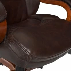 Best reviews of 💯 Serta At Home Serta Conway Big And Tall Executive Office Chair With Wood Accents Brown 🔔 -Deals Writing Desks Store 2404159 30 L