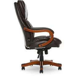 Best reviews of 💯 Serta At Home Serta Conway Big And Tall Executive Office Chair With Wood Accents Brown 🔔 -Deals Writing Desks Store 2404159 35 L