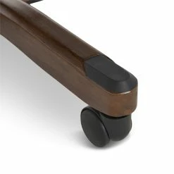 Outlet ⌛ Serta At Home Serta Conway Big And Tall Executive Office Chair With Wood Accents Gray ✨ -Deals Writing Desks Store 2404161 24 L