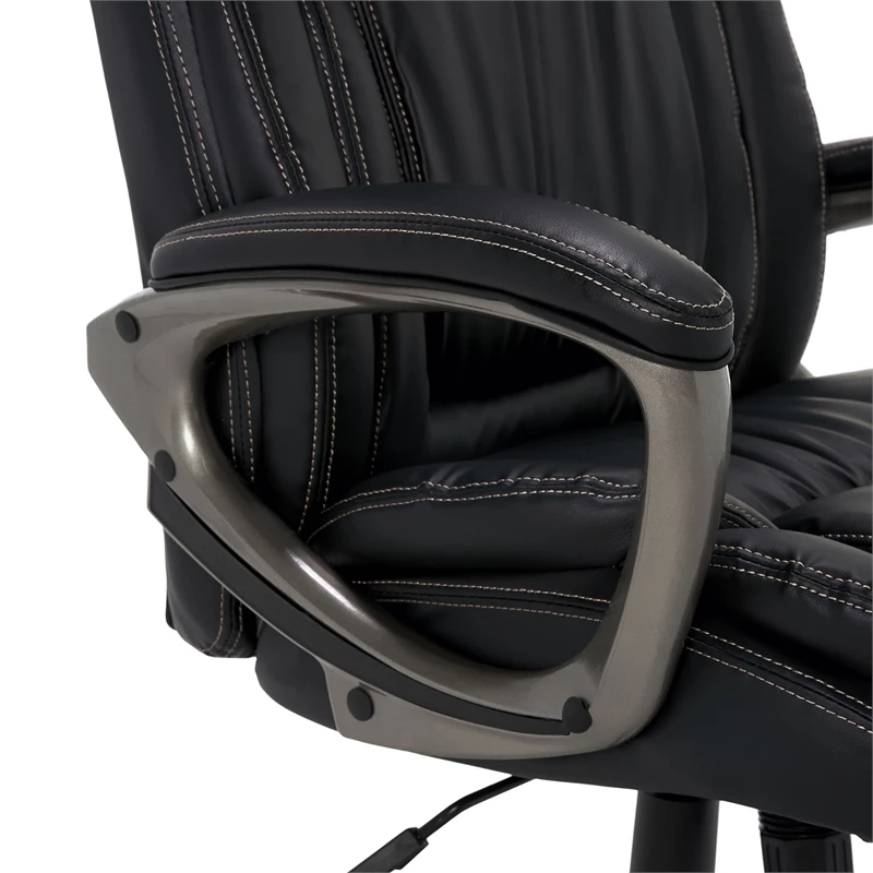 Budget ⭐ Serta At Home Serta Garret Executive Office Chair Black Bonded Leather 🌟 7 Budget ⭐ Serta At Home Serta Garret Executive Office Chair Black Bonded Leather 🌟 - Image 5