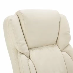 Best Sale 🎉 Serta At Home Serta Garrett Executive Office Chair Ivory White 🎉 -Deals Writing Desks Store 2404163 15 L