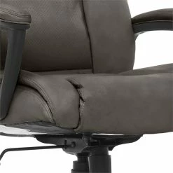 Best Sale ✨ Serta At Home Serta Connor Office Chair Gray Bonded Leather 🧨 -Deals Writing Desks Store 2404167 28 L