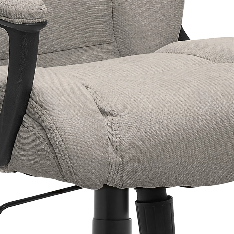 Hot Sale 😉 Serta At Home Serta Connor Office Chair Gray Microfiber 👍 9 Hot Sale 😉 Serta At Home Serta Connor Office Chair Gray Microfiber 👍 - Image 7