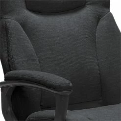 Buy 👏 Serta At Home Serta Connor Office Chair Black Microfiber 💯 -Deals Writing Desks Store 2404169 18 L