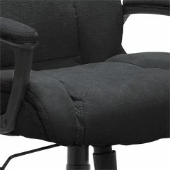 Buy 👏 Serta At Home Serta Connor Office Chair Black Microfiber 💯 -Deals Writing Desks Store 2404169 19 L