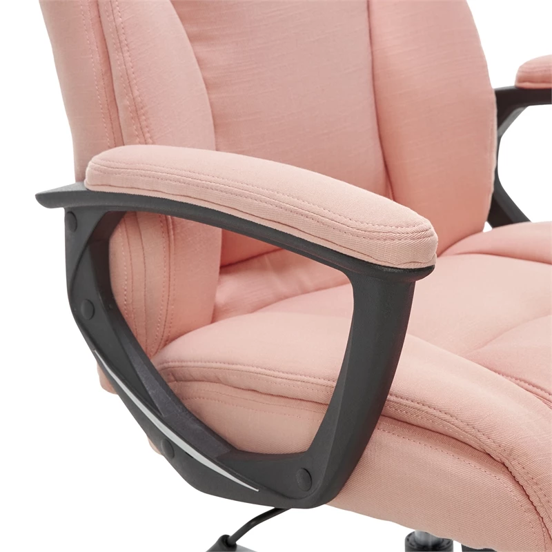 Promo 💯 Serta At Home Serta Connor Office Chair Pink Microfiber 🥰 7 Promo 💯 Serta At Home Serta Connor Office Chair Pink Microfiber 🥰 - Image 5
