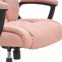 Promo 💯 Serta At Home Serta Connor Office Chair Pink Microfiber 🥰 23 Promo 💯 Serta At Home Serta Connor Office Chair Pink Microfiber 🥰 -Deals Writing Desks Store 2404170 7 L