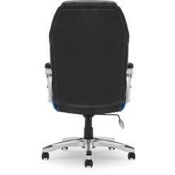 Budget 🤩 Serta At Home Serta Amplify Executive Office Chair Blue 👏 -Deals Writing Desks Store 2404172 30 L