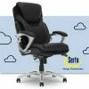 Buy 🔥 Serta At Home Serta Bryce Executive Office Chair With AIR Technology Black Bonded Leather 🥰 -Deals Writing Desks Store 2404176 11 L