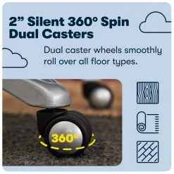 Wholesale 👏 Serta At Home Serta Bryce Executive Office Chair With AIR Technology Cream Bonded Leather 🤩 -Deals Writing Desks Store 2404177 2 L