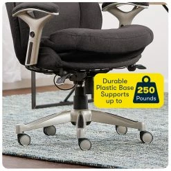 Promo 🛒 Serta At Home Serta Ergonomic Modern Fabric Executive Office Chair In Dark Gray 👍 27 Promo 🛒 Serta At Home Serta Ergonomic Modern Fabric Executive Office Chair In Dark Gray 👍 -Deals Writing Desks Store 2404181 16 L