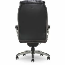 Flash Sale 🔔 Serta At Home Serta Lautner Traditional Faux Leather Gray Executive Office Chair 👏 -Deals Writing Desks Store 2404182 33 L