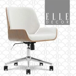 Best deal 😍 Elle Décor Elle Decor Ophelia Office Chair Ivory 🎉