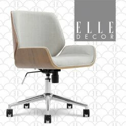 Best Pirce 🔥 Elle Décor Elle Decor Ophelia Office Chair Light Gray 😍
