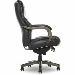 Cheapest 🧨 La-Z-Boy Office La-Z-Boy Delano Big & Tall Executive Office Chair Weathered Black 💯 -Deals Writing Desks Store 2404199 28 L