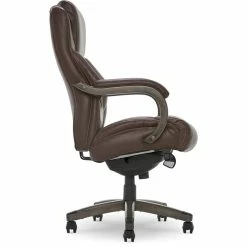 Coupon 🌟 La-Z-Boy Office La-Z-Boy Delano Big & Tall Executive Office Chair Weathered Brown 🔥 -Deals Writing Desks Store 2404200 29 L